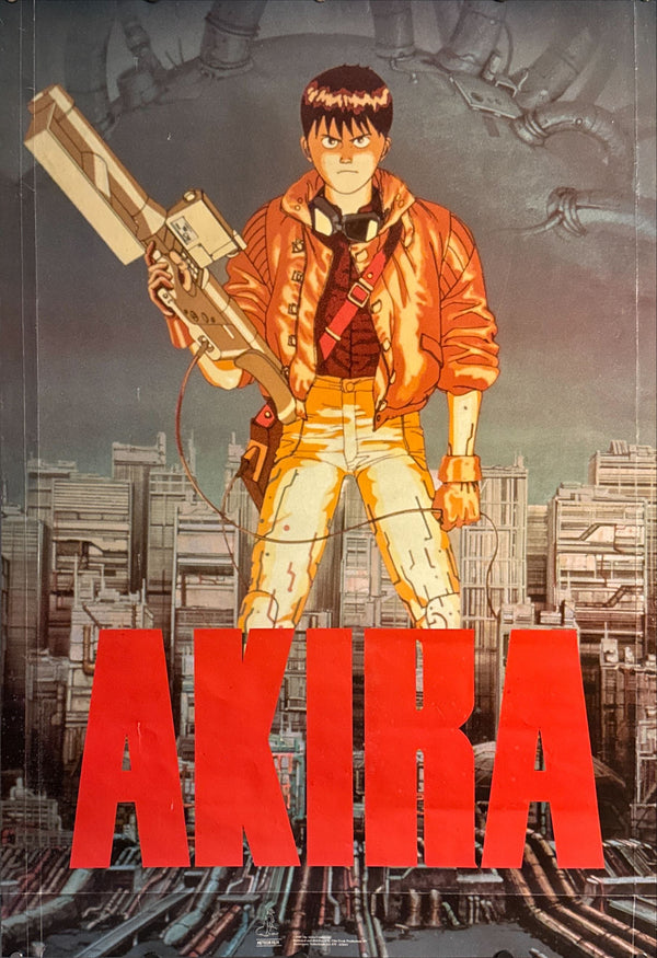 "Akira", Original Dutch Release Movie Poster c. 1990, Size (68 × 99 cm)