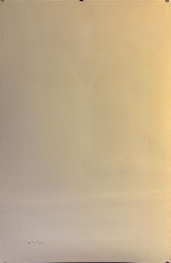 "TADANORI YOKOO - Clear Light May 1974", Japanese Contemporary Art Poster, Original Offset 1974, Ultra Rare, Size (c.69 x 103cm)