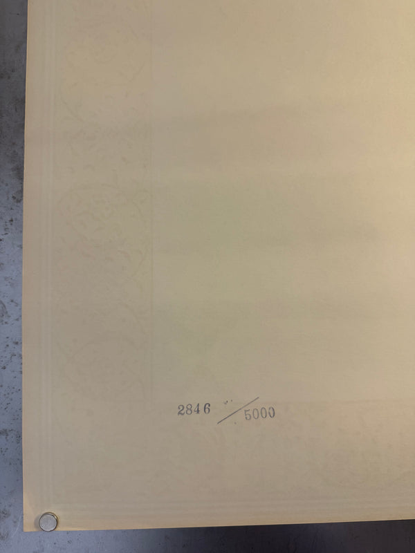 "TADANORI YOKOO - Clear Light September 1974", Japanese Contemporary Art Poster, Original Offset 1974, Ultra Rare, Size (c.69 x 103cm)