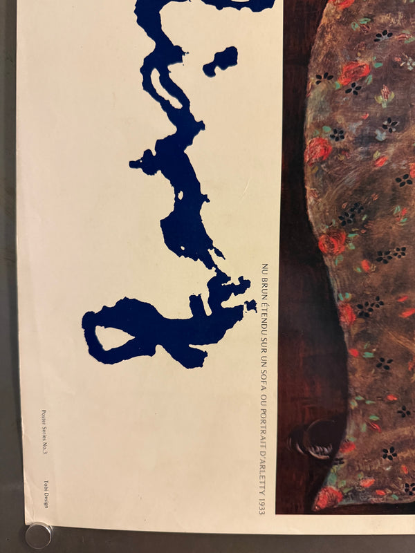 "Exposition Kisling au Japon", Original Japanese Exhibition Poster 1975, B2 Size (51 × 73 cm) Q179