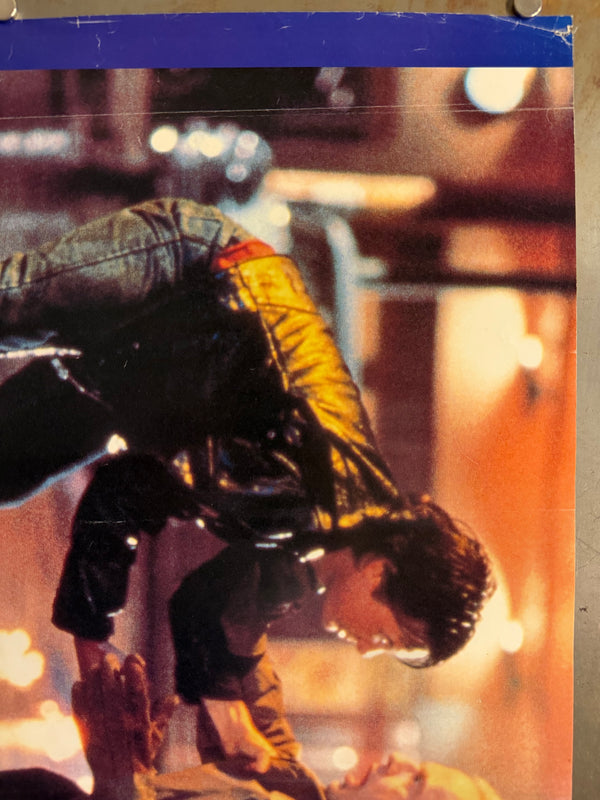 “Back to the Future Part II” (バック・トゥ・ザ・フューチャー PART2), Original Release Japanese Movie Poster 1989, Ultra Rare Horizontal B2 Size (73 × 51 cm) Q167