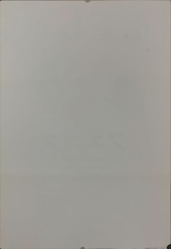 "Fuegos", Original Release Japanese Movie Poster 1987, B2 Size (51 x 73cm) D122