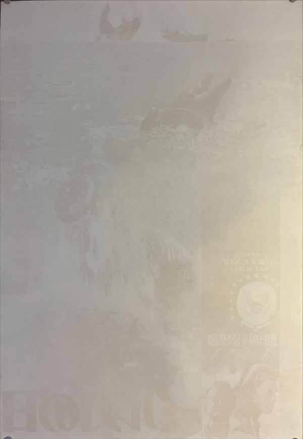 "The Day of the Dolphin", Original First Release Japanese Movie Poster 1973, B2 Size (51 x 73cm) L62