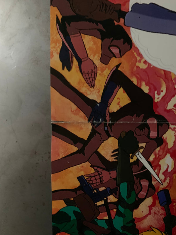 "Lupin III – The Castle of Cagliostro", Original Release Japanese Movie Poster 1979, B3 Size (36 x 51cm) E140