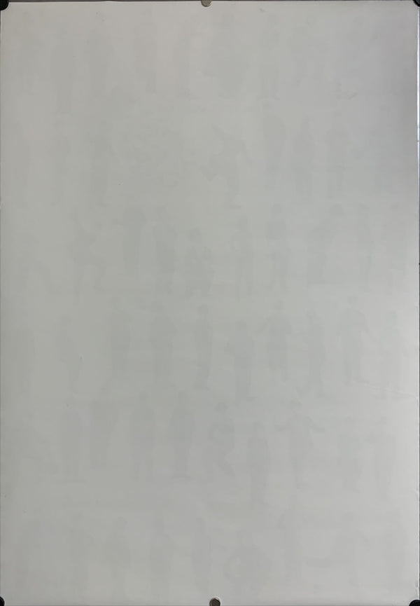 "Modern Times", Original Re-Release Japanese Movie Poster 1972, B2 Size (51 x 73cm) E161