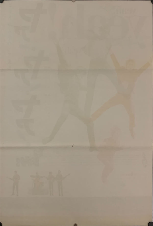 "A Hard Day's Night", Original Release Japanese Movie Poster, 1964, B2 Size (51 x 73cm) E171