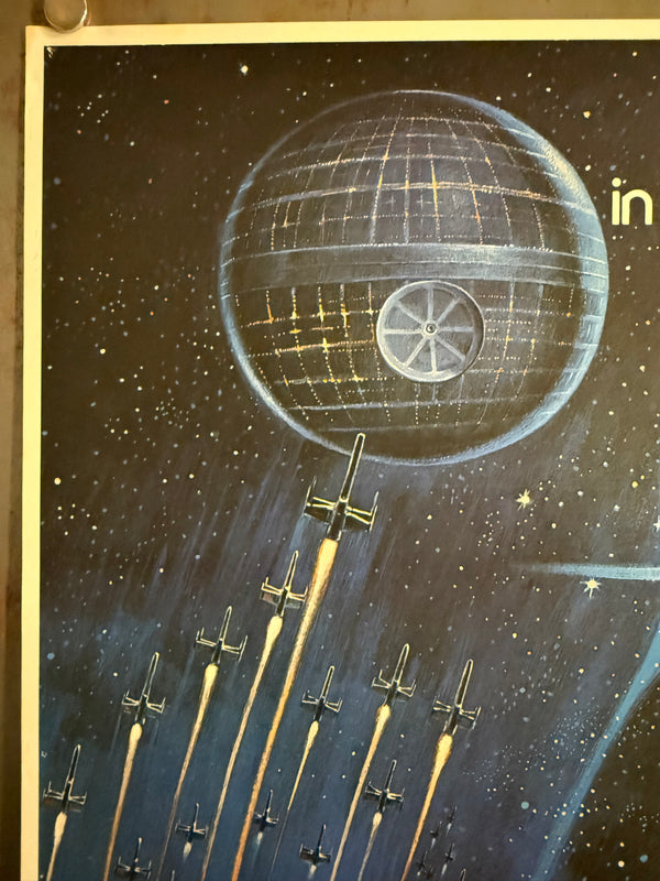 “Star Wars” (スター・ウォーズ), Original Japanese Movie Poster 1978, First Release, B2 Size (51 × 73 cm), Artwork by Seito H251 A