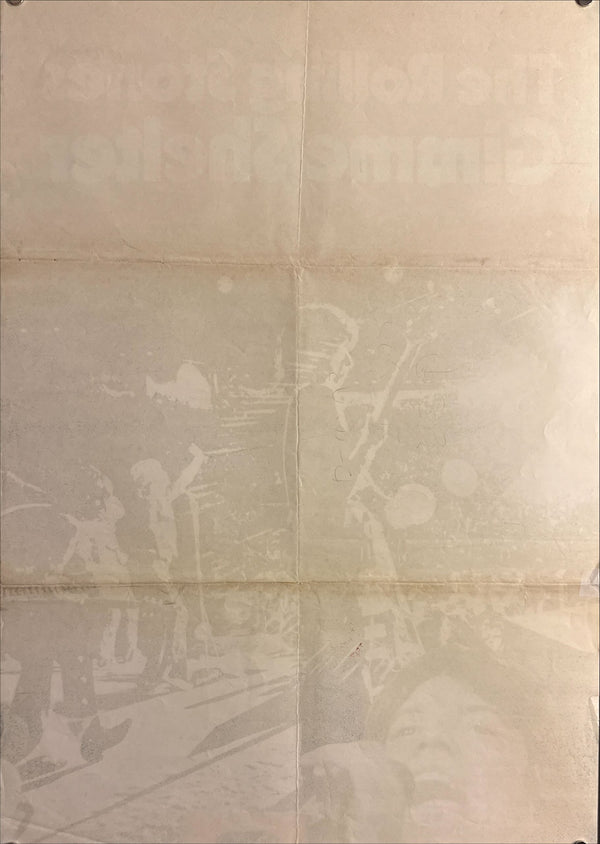 “The Rolling Stones: Gimme Shelter” (ローリング・ストーンズ/ギミー・シェルター), 1970 Japanese STB Tatekan Poster (Two‑Panel Set), STB Size (c. 51 × 145 cm) P79