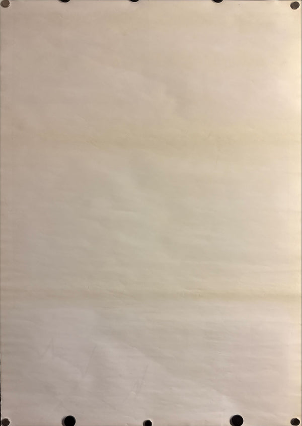 "The Wrong Move (まわり道)", Original Japanese Road Movie Poster 1975, Ultra Rare, SIGNED by Wim Wenders, B2 Size (51 x 73cm) P73