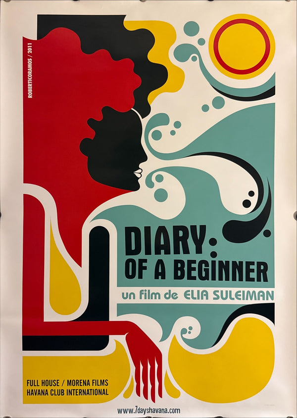 “Diary of a Beginner” (Diary of a Beginner), Japanese B2 Poster for 7 Days in Havana Segment, 2012, B2 Size (51 × 73 cm) O547