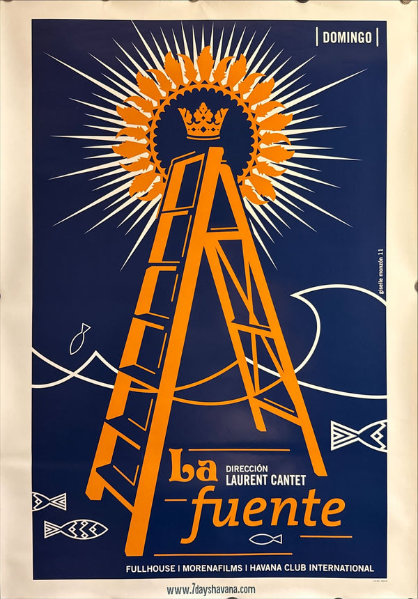 “La fuente”, Japanese B2 Poster for 7 Days in Havana Segment, 2012, B2 Size (51 × 73 cm) O551