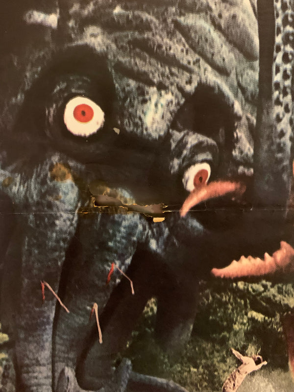 "Space Amoeba"(Nankai no Daikaijū), Original First Release Japanese Poster 1970, B2 Size (51 x 73cm) G36