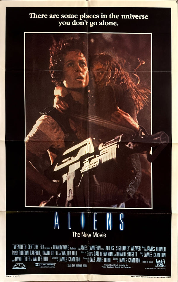 “Aliens” (エイリアン2), Original International One‑Sheet Main Artwork Movie Poster 1986, 1 Sheet Size (Approx. 69 × 104 cm)