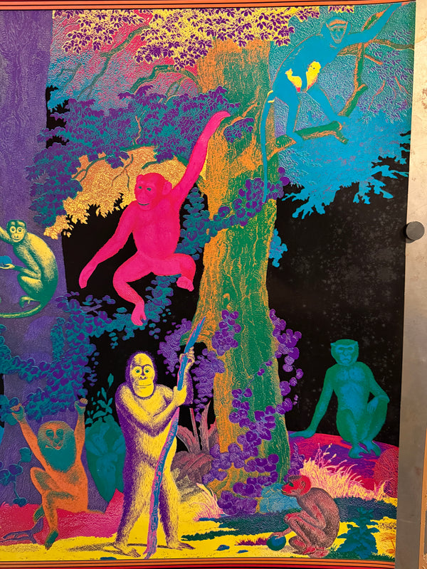 “TADANORI YOKOO – Issey Miyake”, Japanese Contemporary Art / Fashion Poster, Original Offset 1976, Ultra Rare, B1 Size (c.73 × 103 cm)