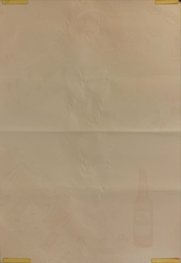 "Asahi Beer Advertising Poster - Tadanori Yokoo", Original Release Japanese Advertising Poster 1965, B2 Size (51 x 73cm) H147