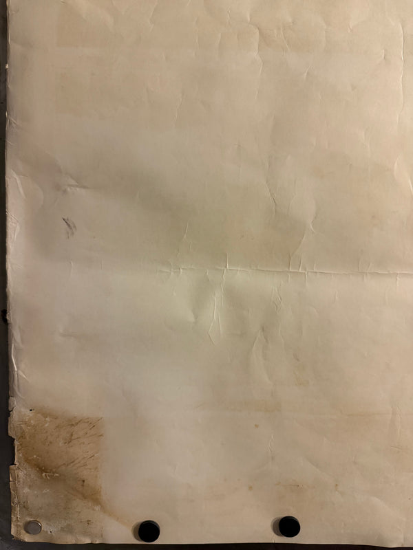 "TADANORI YOKOO - EXPO ’70, TEXTILE PAVILION (日本万国博覧会せんい館), Japanese Contemporary Art Poster, Original Offset c.1969–70, Ultra Rare, Oversize B1 Format (c.104 x 77 cm)