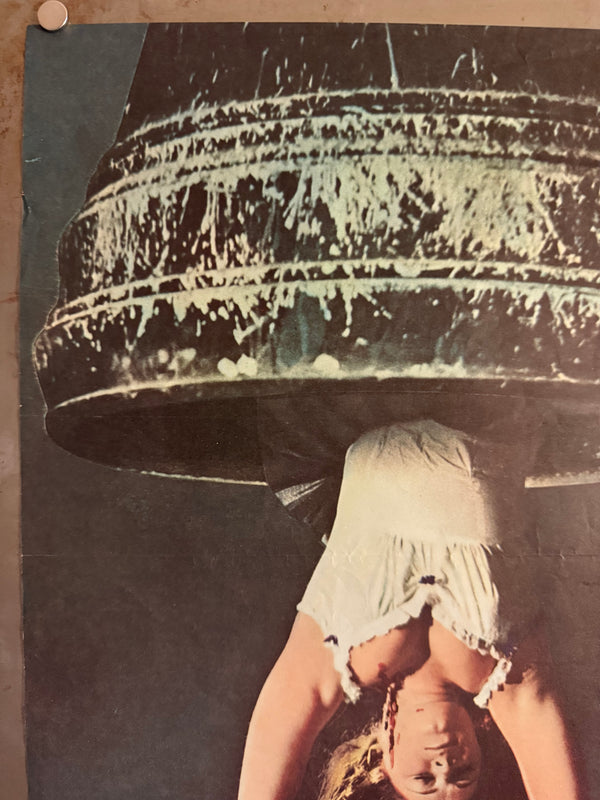 “DRACULA HAS RISEN FROM THE GRAVE”, Original Release Japanese Movie Poster 1969, STB Tatekan (51 × 145 cm) — Ultra Rare P125