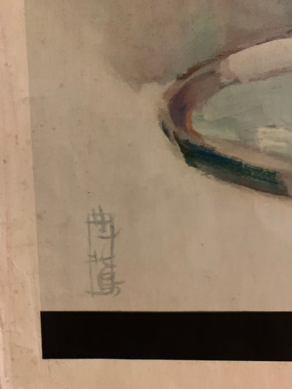 "Kirin Beer", Original Advertisement Poster Printed in 1928, Ultra Rare, (101cm x 67.5cm) H206