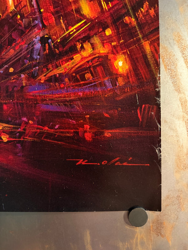 "Godzilla", Original Release Japanese Movie Poster 1984, Noriyoshi Ohrai, Rare, B1 Size (71 x 103cm)