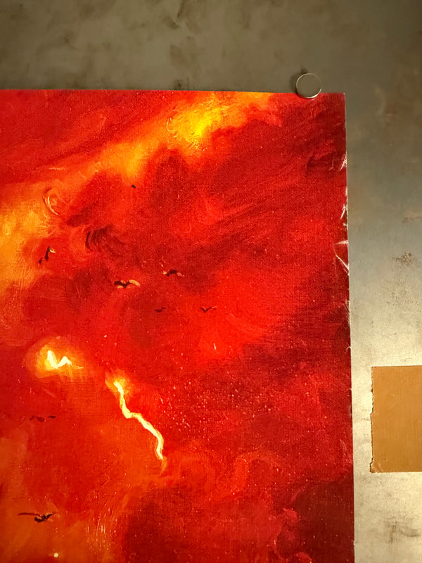 "Godzilla", Original Release Japanese Movie Poster 1984, Noriyoshi Ohrai, Rare, B1 Size (71 x 103cm)