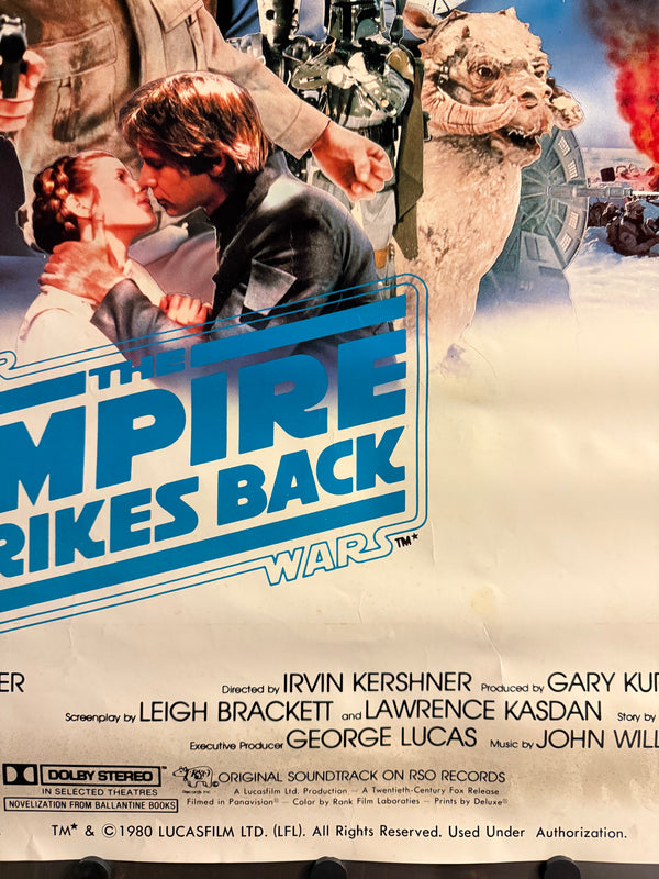 “Star Wars: The Empire Strikes Back” (スター・ウォーズ/帝国の逆襲), Original Japanese B1 Promotion Poster 1984, B1 Size (c. 72 × 103 cm)