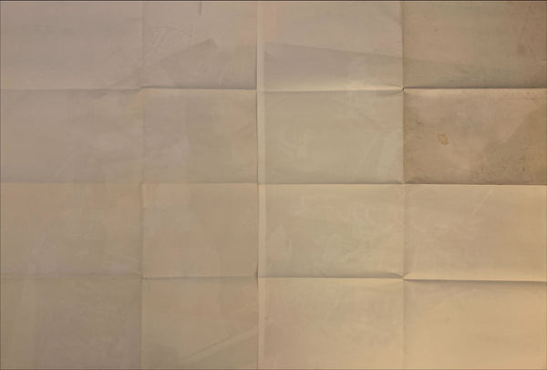 "Jeans Blues: No Future", Original Release Japanese Movie Poster 1974, Ultra Rare, B0 Size, (38.5" X 62")