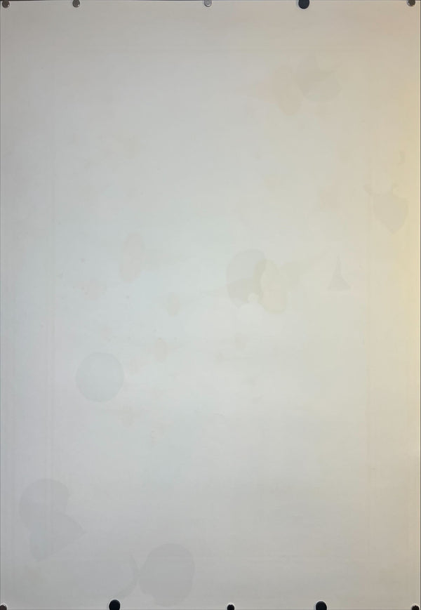 "TADANORI YOKOO - CIGAR CLUB", Japanese Contemporary Art Poster, Original Limited Edition Silk Screen 1997, Ultra Rare, Size (c.73 x 103cm)