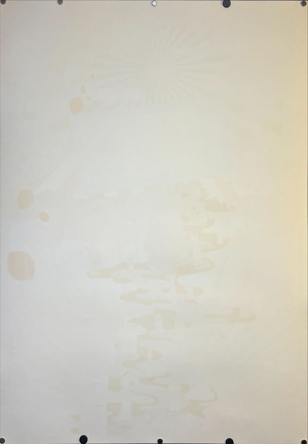 "TADANORI YOKOO - Jakuan", Japanese Contemporary Art Poster, Original Limited Edition Silk Screen 1997, Ultra Rare, Size (c.73 x 103cm)