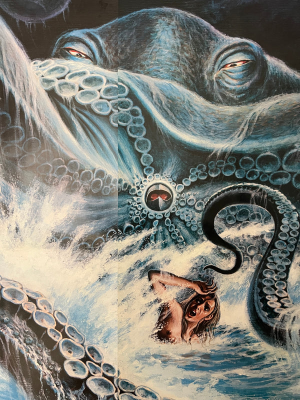 "Tentacles", Original Release Japanese Movie Poster 1977, Rare, B0 Size (c. 104cm x 150cm)