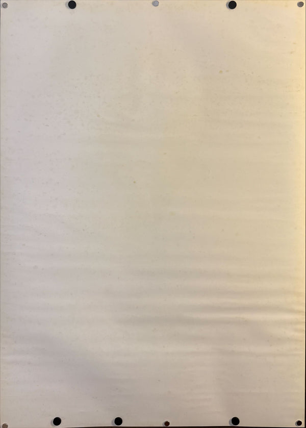 “TADANORI YOKOO – Greeting”, Japanese Contemporary Art / Psychedelic Poster, Original Offset Lithograph 1972, Hand Signed, Ultra Rare, B1 Size (c.73 × 103 cm)