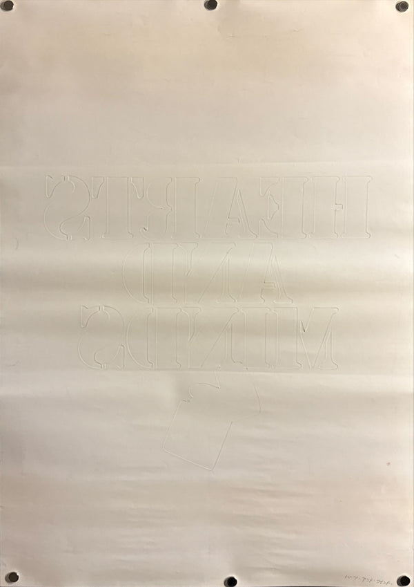 “Hearts and Minds” (ハーツ・アンド・マインズ/真実のプラトーン), Original Japanese B2 Poster 1987, B2 Size (51 × 73 cm) O586