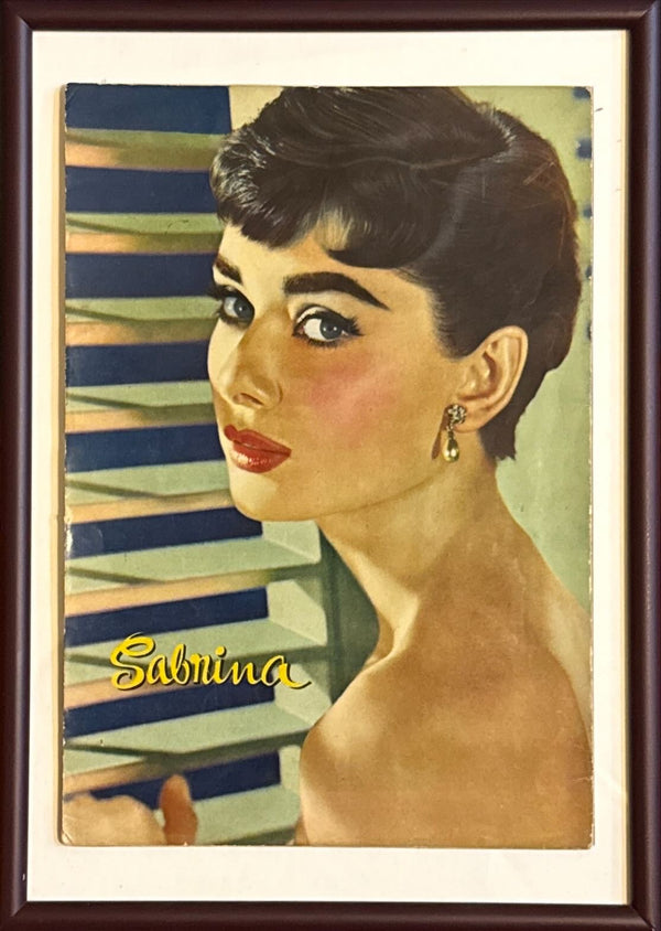 "Sabrina", Original Release Japanese Movie Pamphlet Poster 1954, Ultra Rare, B5 Size (18 x 25cm)