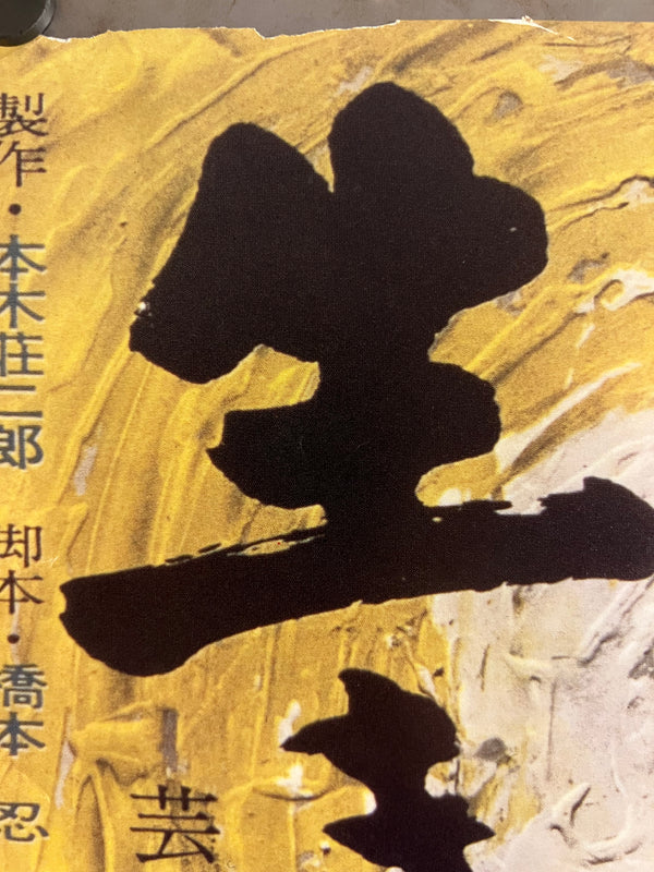 "I Live in Fear", Original Laser Disc Release Japanese Movie Poster 1993, B2 Size (51 x 73cm) I287