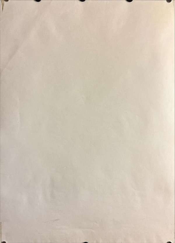 “Neon Genesis Evangelion: Death and Rebirth” (新世紀エヴァンゲリオン劇場版 シト新生), Original Japanese WOWOW Promotional Poster 1997, B2 Size (51 × 73 cm) P234