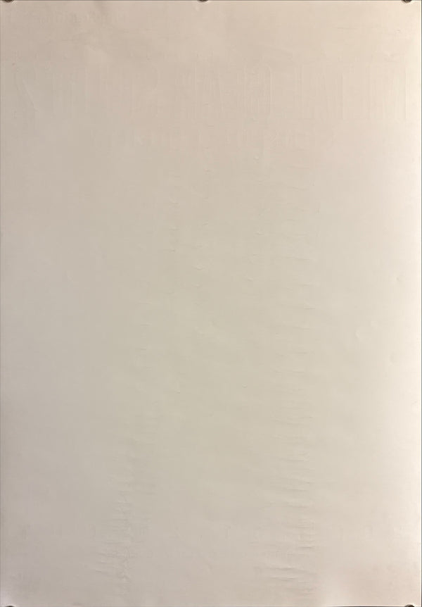“Metal Gear Solid 2: Sons of Liberty”, Original Japanese Video Game Release Poster 2001, B2 Size (51 × 73 cm) — Metallic Lettering Variant Q67