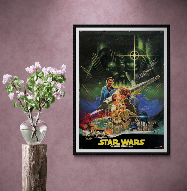 "Star Wars: Episode V - Empire Strikes Back", Original Japanese Soundtrack Poster 1980, Size (60 x 85cm) J207