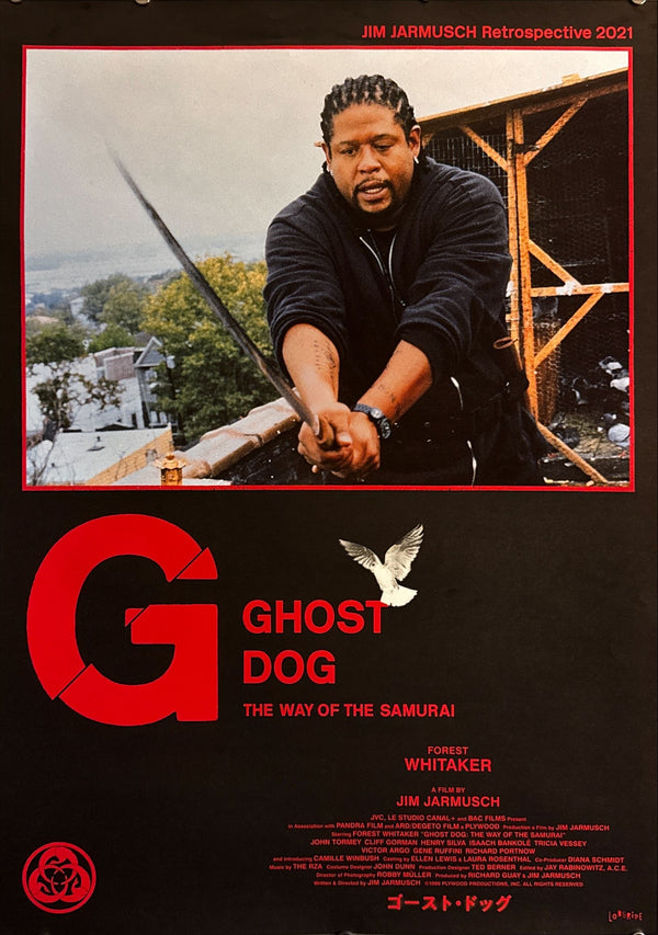 “Ghost Dog: The Way of the Samurai” (ゴースト・ドッグ), Original Japanese Retrospective Poster 2021, B2 Size (51 × 73 cm) O217