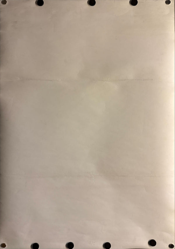 "Au hasard Balthazar", Original First Re-Release Movie Poster 1995 (for 1966 film), Ultra Rare, SIGNED, B2 Size (51 x 73cm) O659