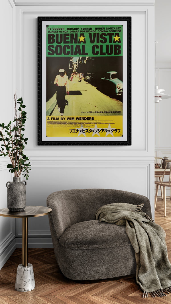 "Buena Vista Social Club", Original Japanese Movie Poster 1999, B2 Size (51 x 73cm) A197