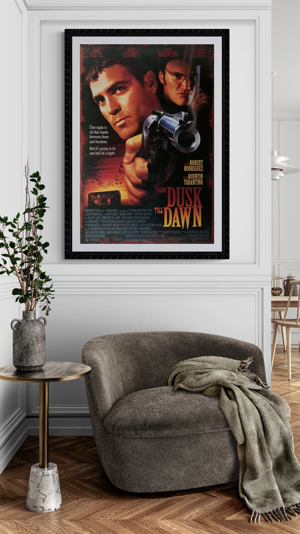"From Dusk till Dawn", Original Release Japanese Movie Poster 1996, B2 Size (51 x 73cm) A124