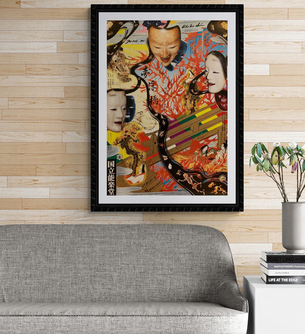 "Tadanori Yokoo Poster", Original Japanese Poster Printed (Offset) in 2000, B1 Size (71 x 103cm) BA14