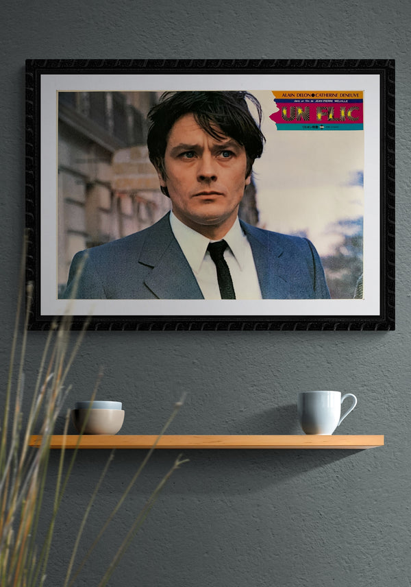 "Un flic", Original Release Japanese Movie Poster 1972, B2 Size (51 x 73cm) A50