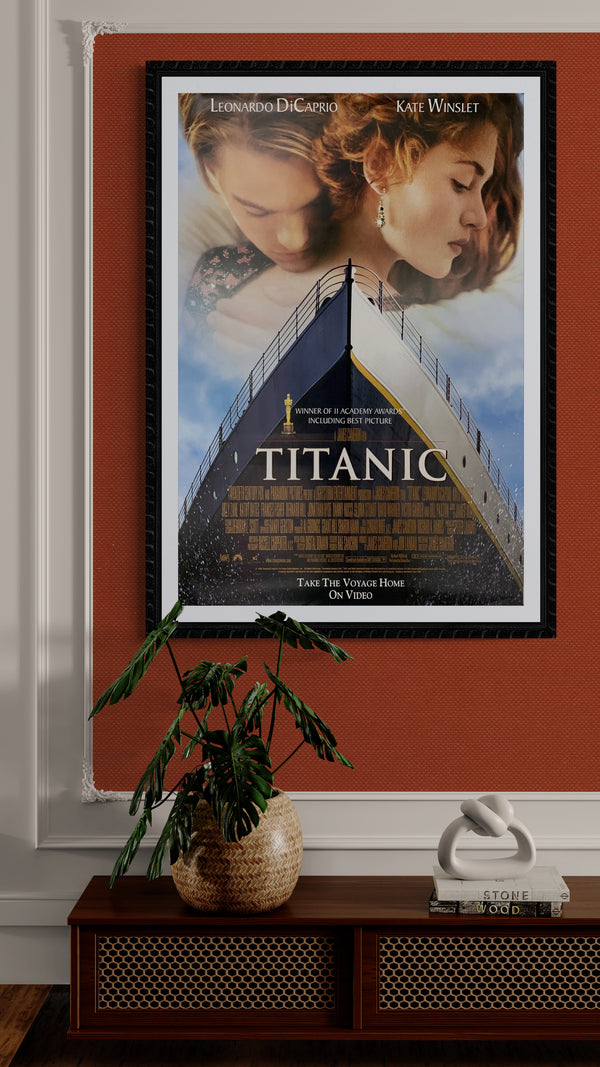 "Titanic", Original Video Release Japanese Movie Poster 1997, B2 Size (51 x 73cm) A61