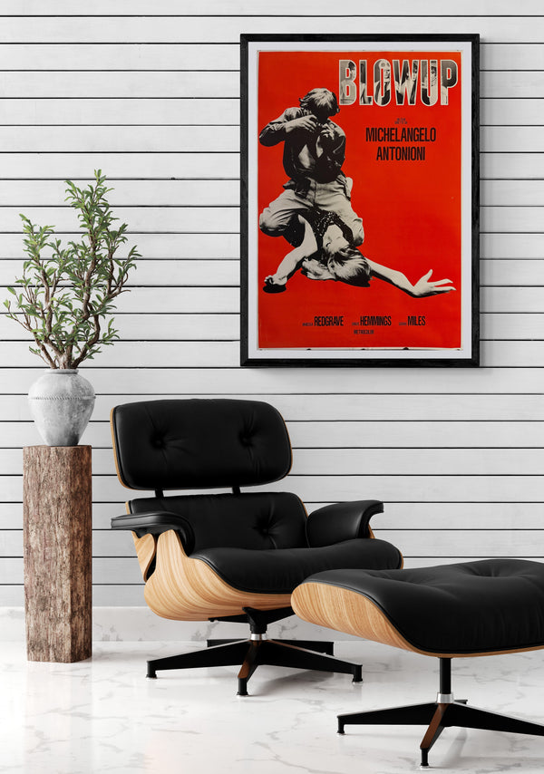 "Blow Up", Original Re-Release Japanese Movie Poster early 1990s, Rare, B1 Size (51 x 73cm)