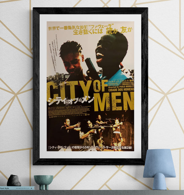 "City of Men", Original Release Japanese Movie Poster 2007, B2 Size (51 x 73cm) H107