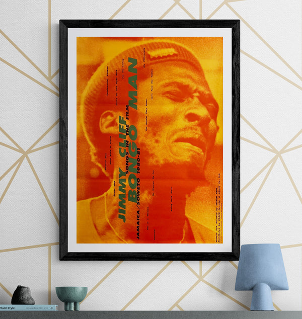 "Bongo Man - Starring Jimmy Cliff", Original Release Japanese Movie Poster 1980`s, B2 Size (51 x 73cm) F70