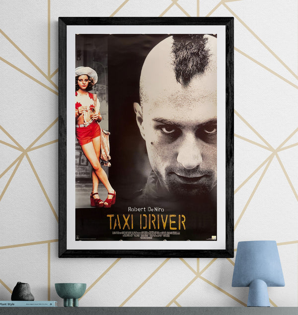 “Taxi Driver”, Original Japanese Re-Release Poster 1990s, B2 Size (51 × 73 cm) O220