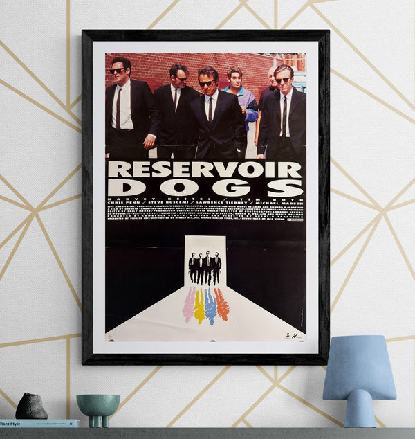 "Reservoir Dogs", Original Release Japanese Movie Poster 1993, B2 Size (51 x 73cm) O304