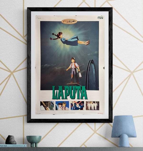 "Laputa – Castle in the Sky", Studio Ghibli DVD Collection Promo Poster 2001, B2 Size (51 × 73 cm) O413