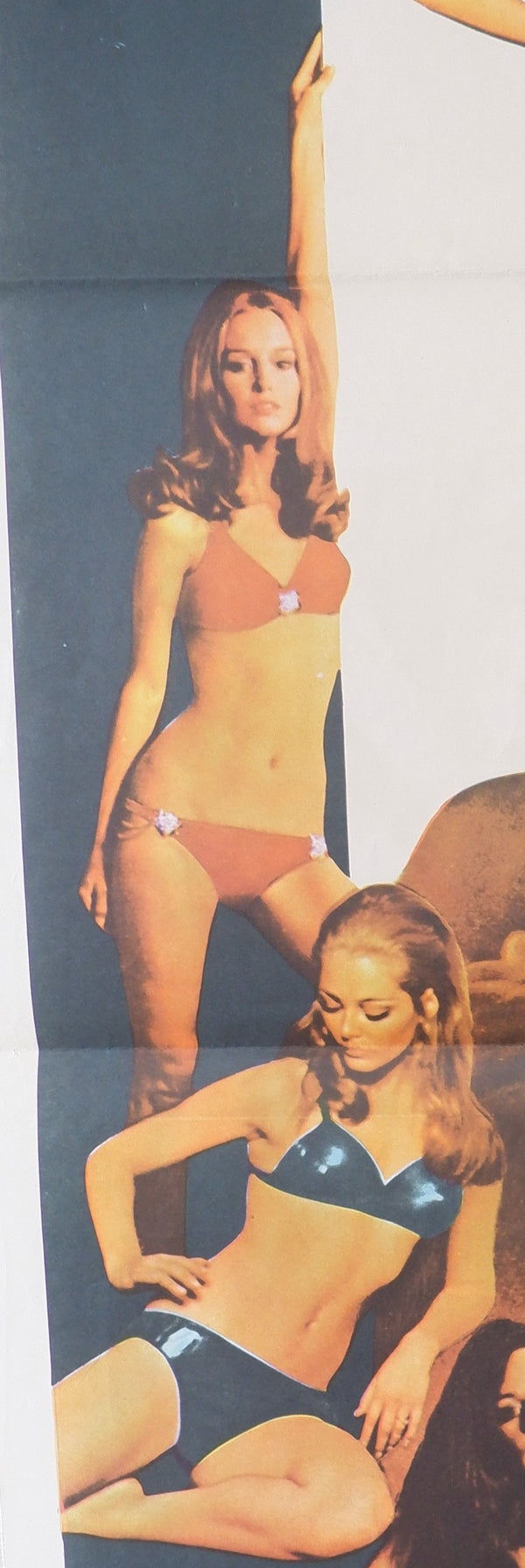 "On Her Majesty's Secret Service", Australian James Bond Movie Poster, Original Release 1969, B1 Size